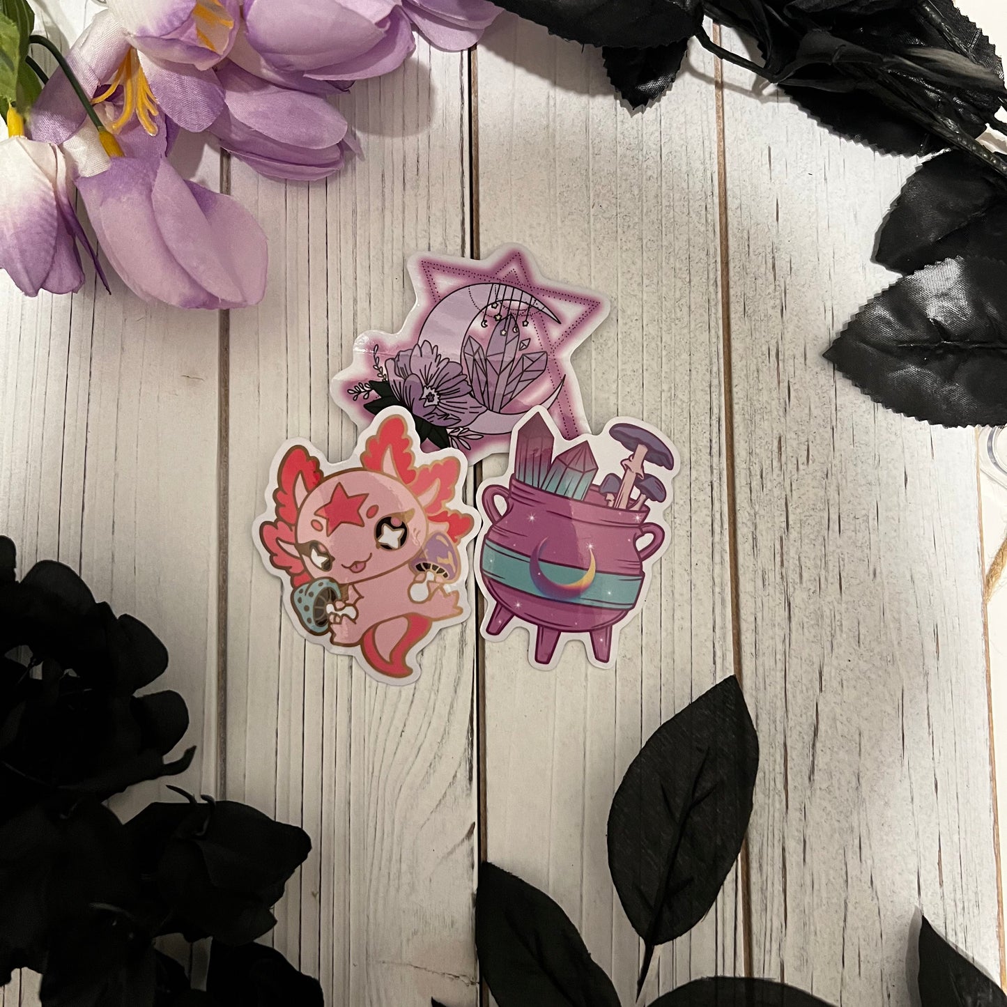 3 Mystery Sticker Pack , grab bag , stickers , Halloween , kawaii , gifts , mystery  bundle