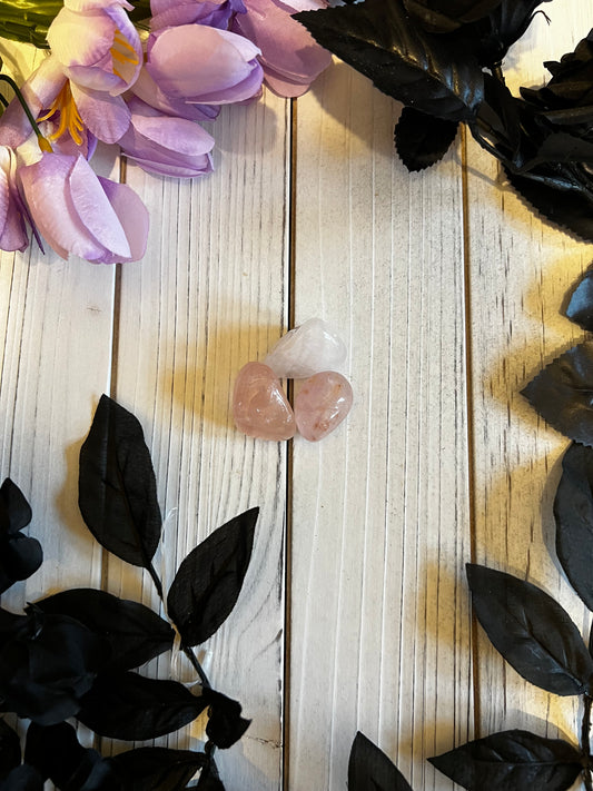 ONE STONE rose Quartz stone laptop journal waterbottle , waterproof , hydroflask
