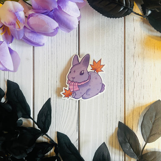Lil fall bun sticker laptop journal waterbottle , waterproof , hydroflask