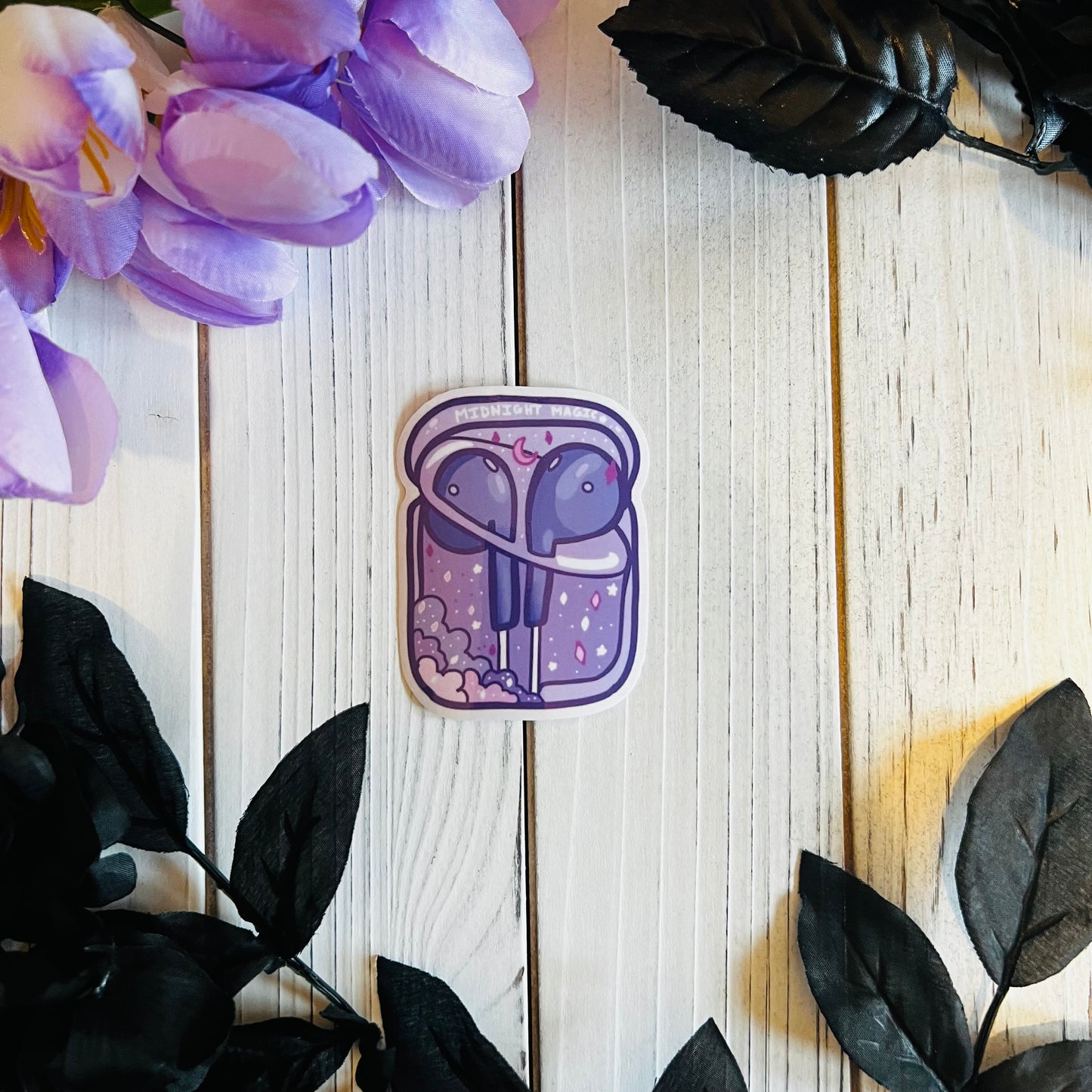 Kawaii Pastel AirPod sticker |Laptop Journal Sticker|