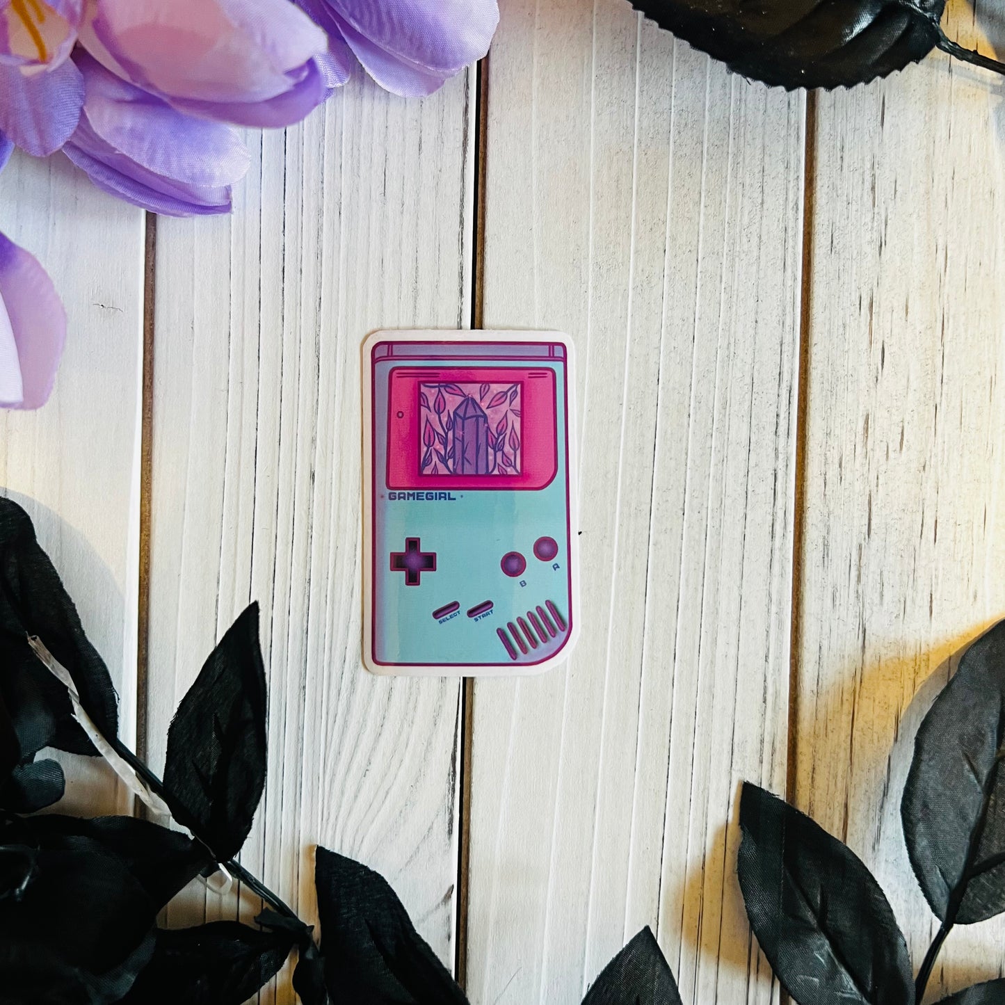 Game girl sticker |kawaii ,journal ,laptop ,water bottle Halloween sticker|
