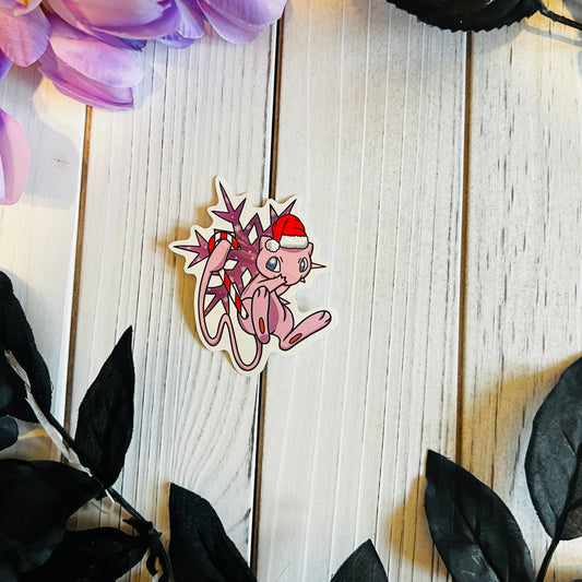 Holiday Mew Sticker | All I want is Mew|
