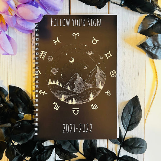 2022 Journal Astrology Signs , Lined paper , 5x7