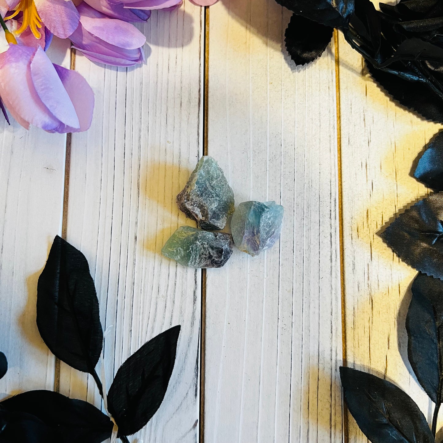 ONE STONE Fluorite  stone laptop journal waterbottle , waterproof , hydroflask