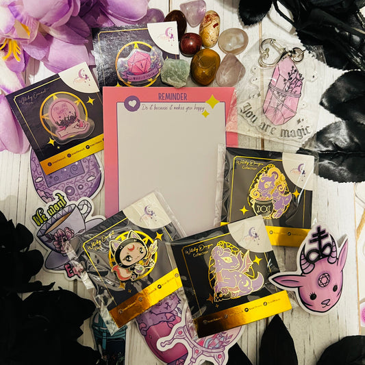 Deal or no deal | witchy | witch , crystal , Tiktok , confetti, mystery , mystery box , blind bag