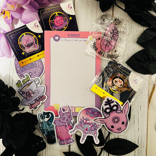 Mystery Box , grab bag , stickers , kawaii , gifts , mystery bundle